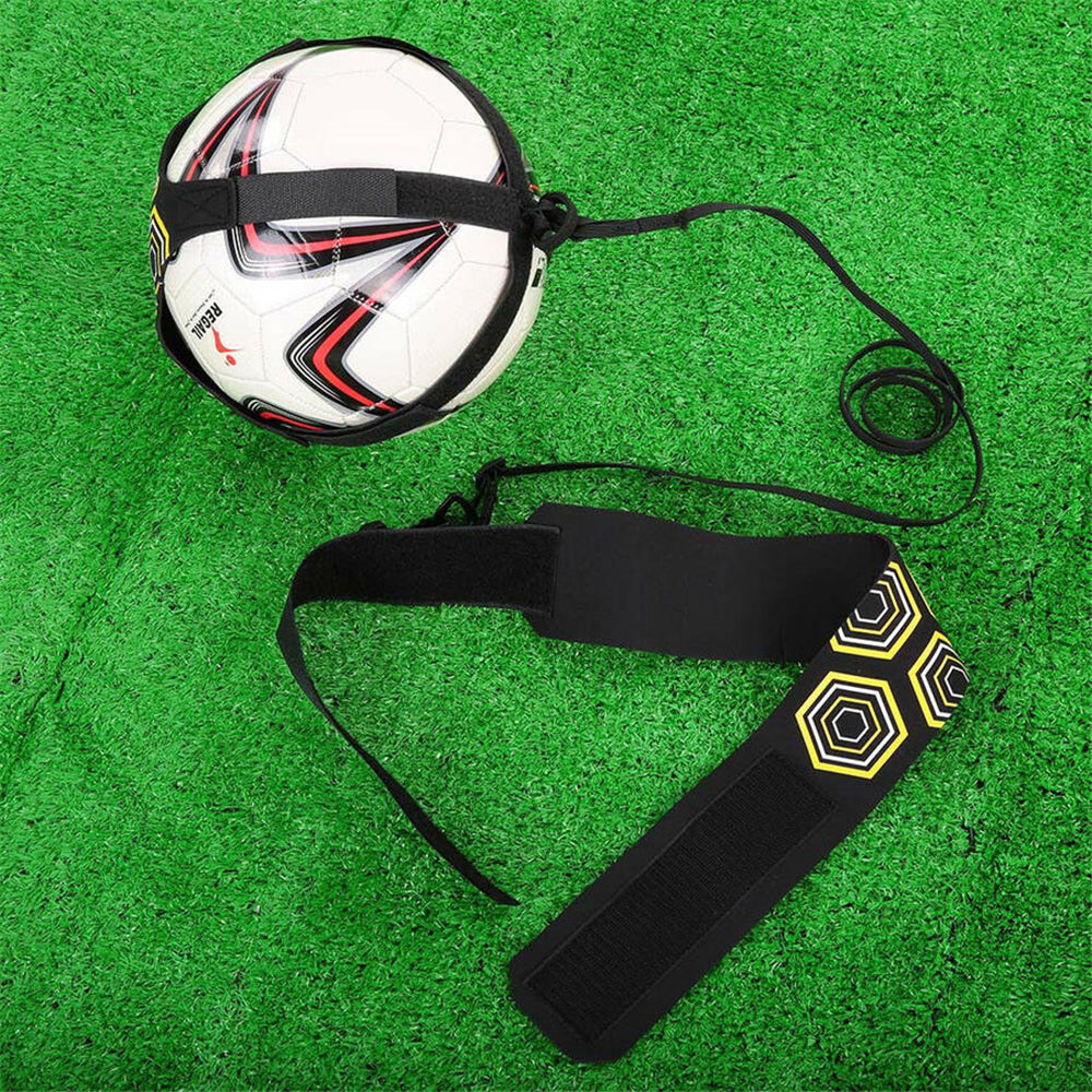 【送料無料】サッカー練習 キックでボールが戻る サイズ調節可能 トレーナー ボール シュート パス トラップ リフティング 練習器具 リフティングトレーナー サッカー練習ボール サッカーボール アウトドア フィットネス