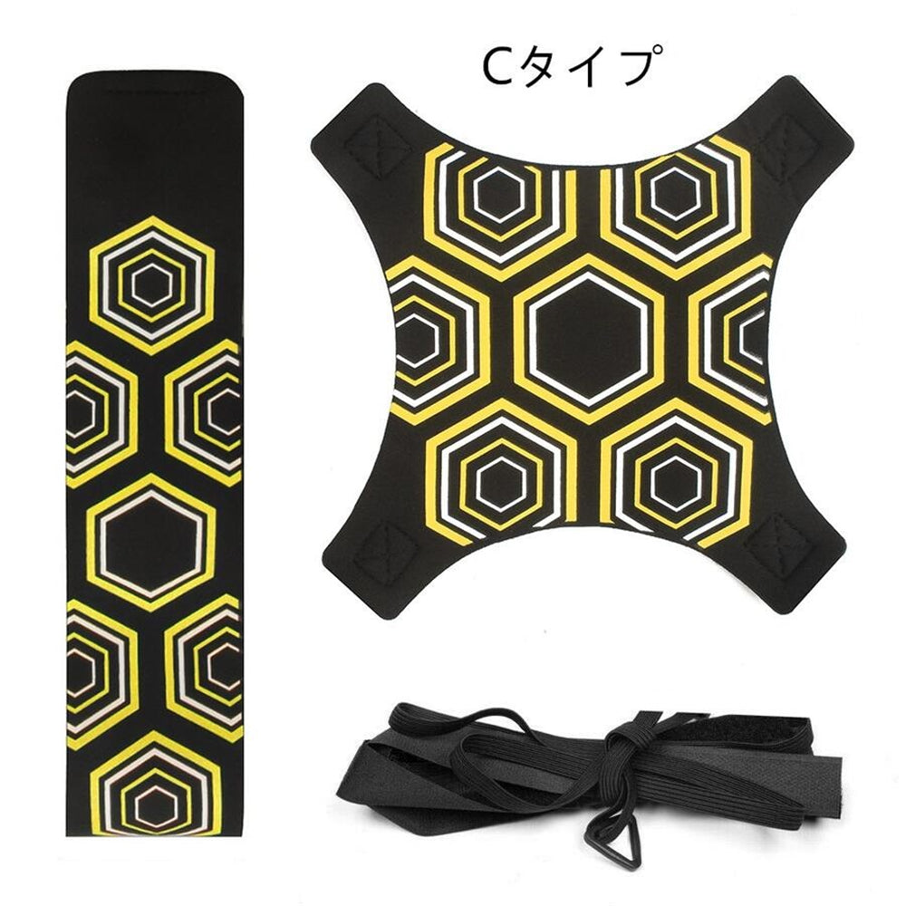 【送料無料】サッカー練習 キックでボールが戻る サイズ調節可能 トレーナー ボール シュート パス トラップ リフティング 練習器具 リフティングトレーナー サッカー練習ボール サッカーボール アウトドア フィットネス