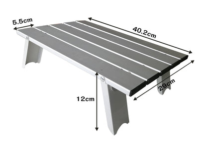 キャンプテーブル アウトドアテーブル ソロ キャンプ コンパクト ローテーブル ロールテーブル アルミ 折りたたみ 軽量 アウトドア 用品 キャンプ 雑貨 おしゃれ かわいい 収納袋付き 運動会 ギフト 防災 避難用 おうちキャンプ ベランピング